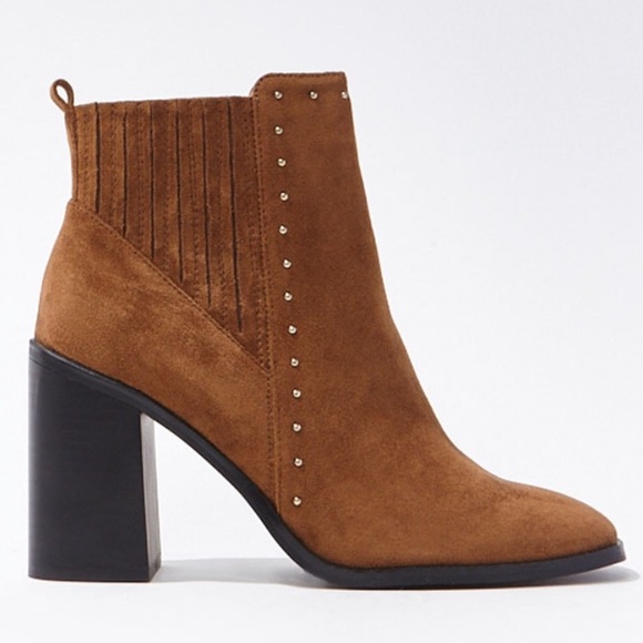 Forever 21 faux suede studded boots - Picture 2 of 4